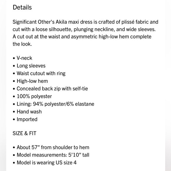 Akila Plissé Cut-Out Maxi Dress - Picture 5 of 6